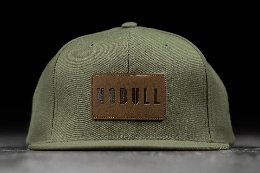 NOBULL Flat-Brim Snapback Hats - Surplus - Ireland (1584ZUWKQ)